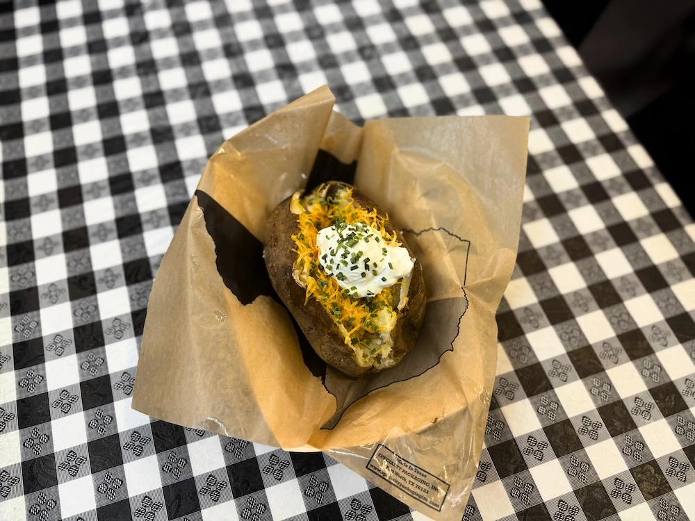 Loaded Potato (No Meat)