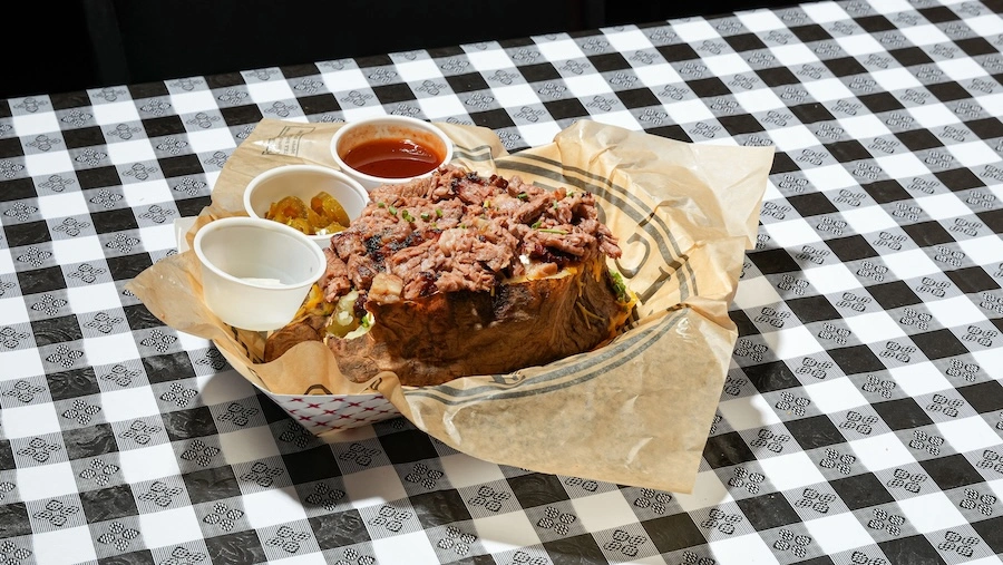Loaded Single Meat Potato