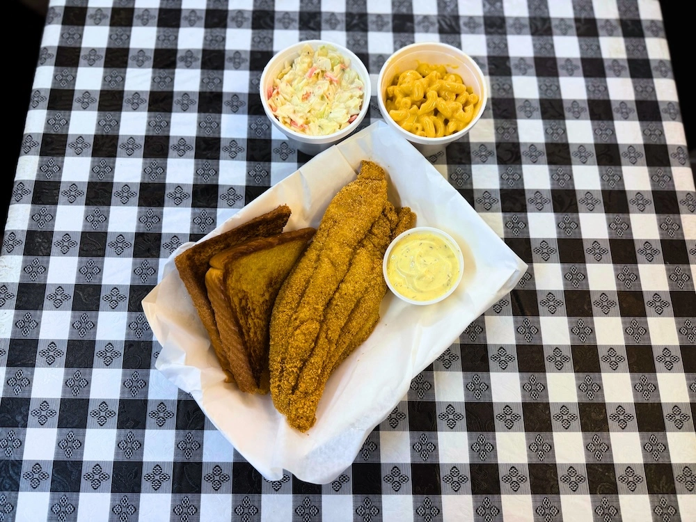 Friday - Fried Catfish Filet, 1 Side And Drink